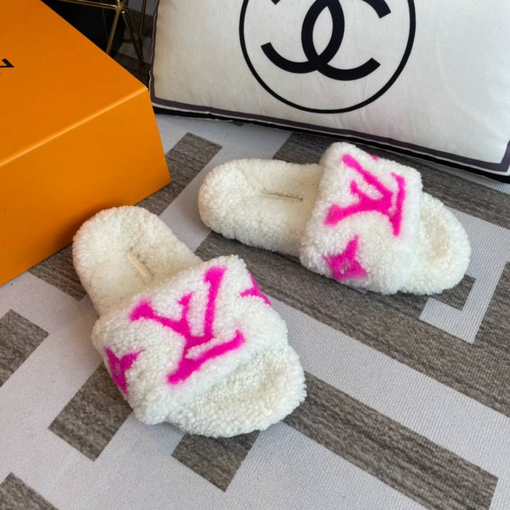 Furry slippers Furry slippers