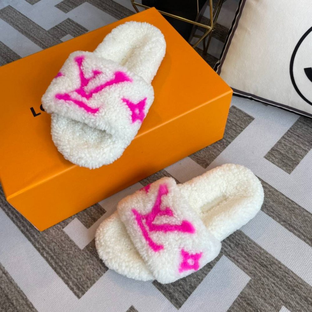 Furry slippers Furry slippers