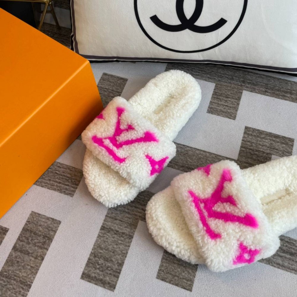 Furry slippers Furry slippers
