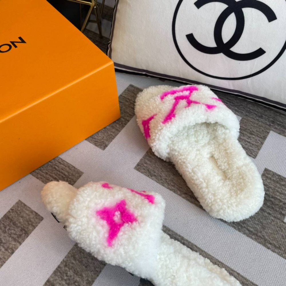 Furry slippers Furry slippers