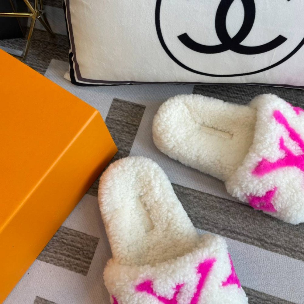 Furry slippers Furry slippers