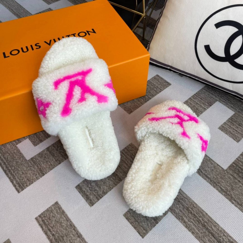 Furry slippers Furry slippers