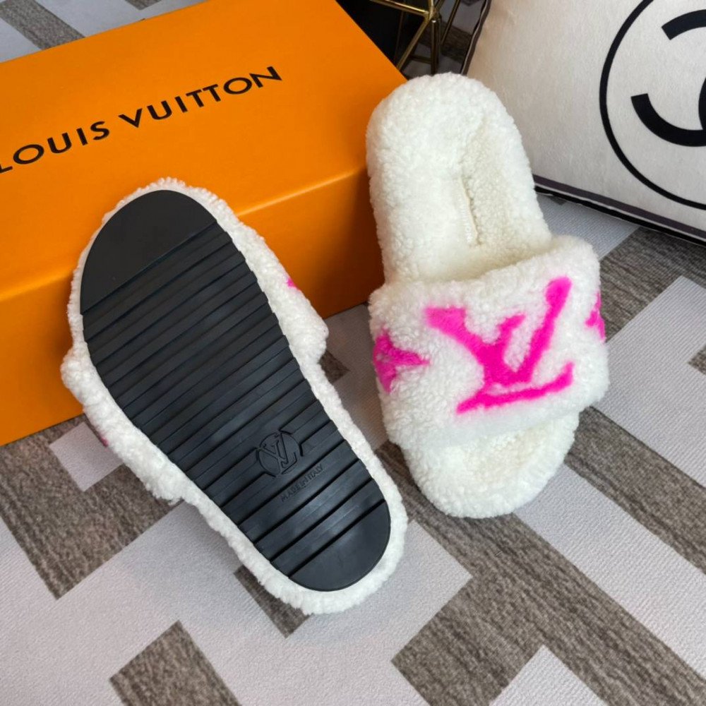 Furry slippers Furry slippers