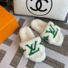 Furry slippers