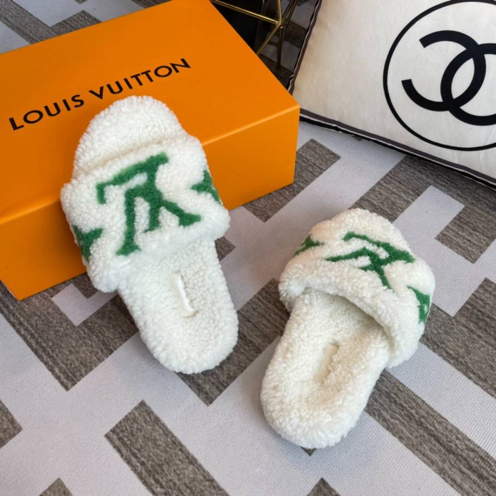 Furry slippers Furry slippers
