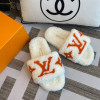 Furry slippers