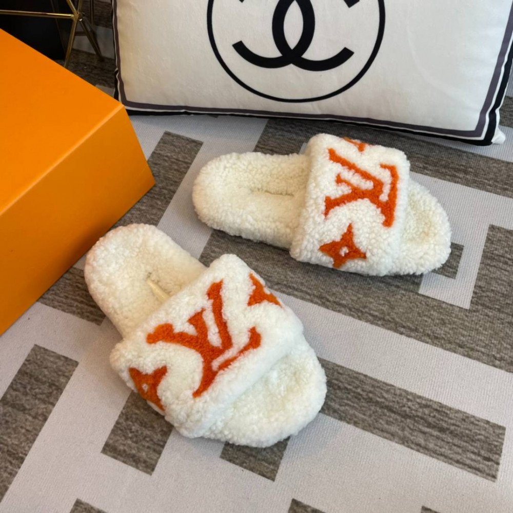 Furry slippers Furry slippers