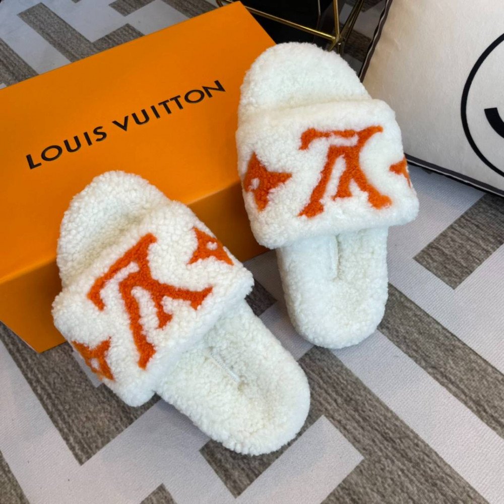 Furry slippers Furry slippers
