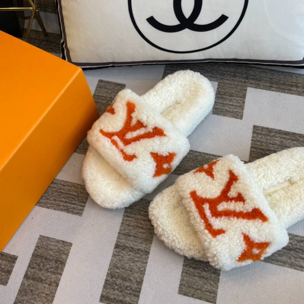 Furry slippers Furry slippers
