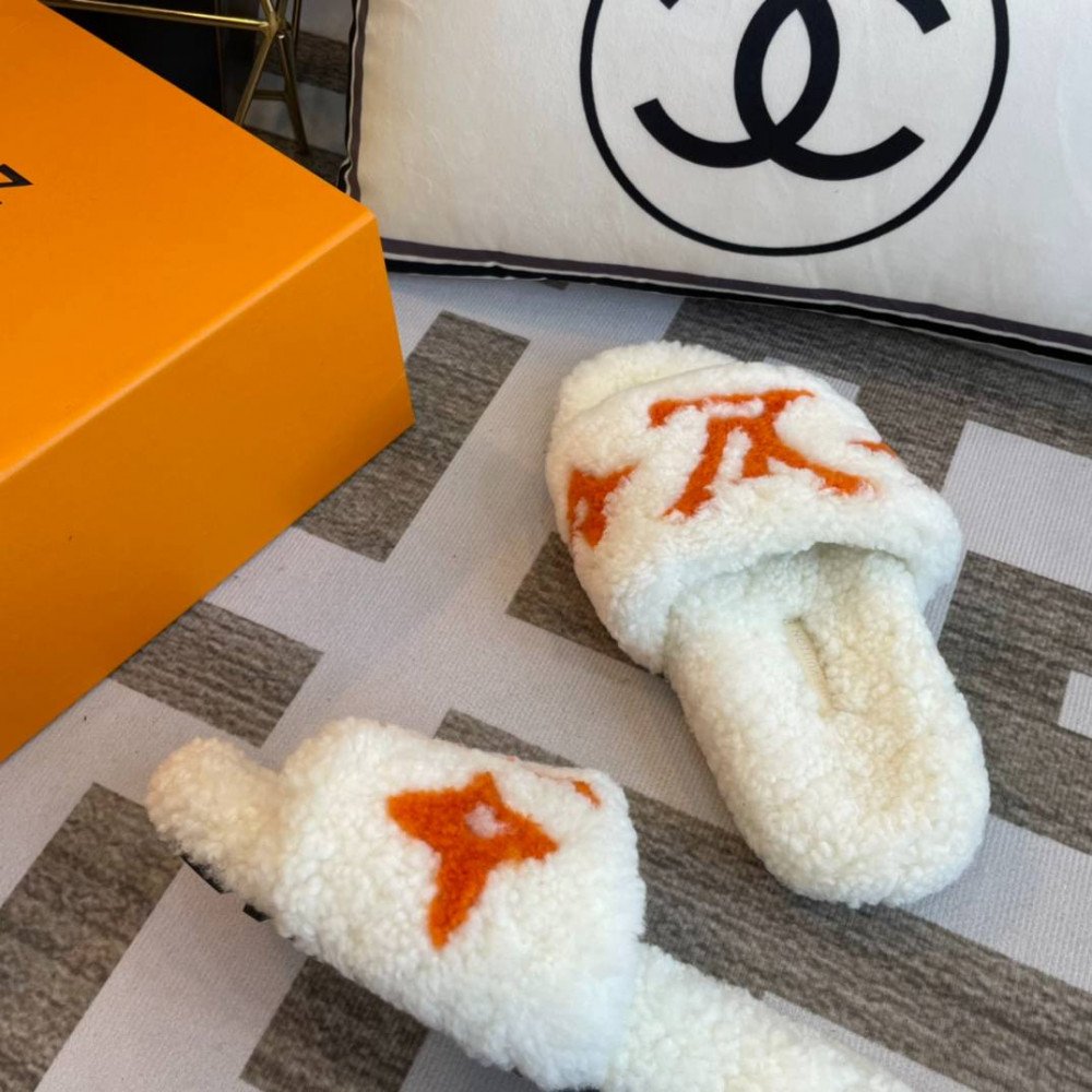 Furry slippers Furry slippers