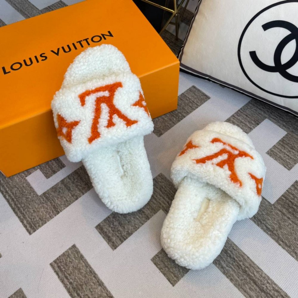 Furry slippers Furry slippers