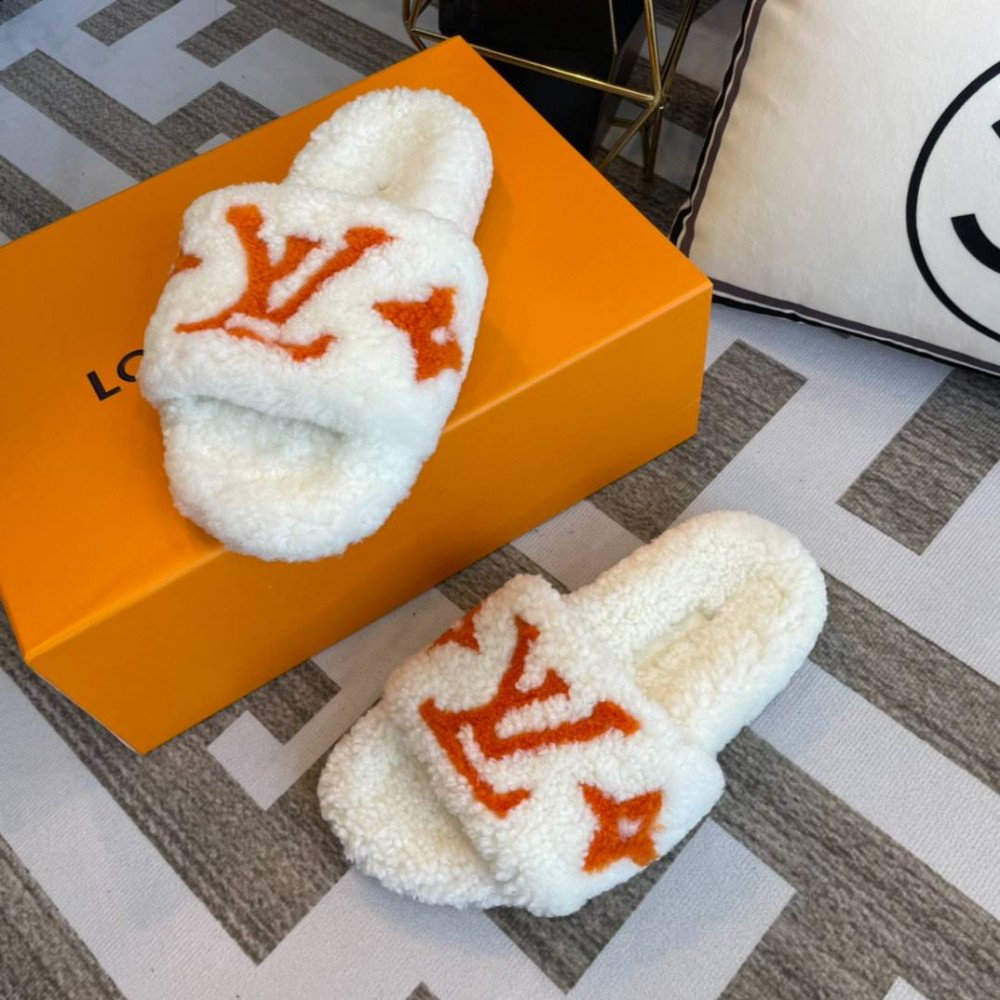 Furry slippers Furry slippers
