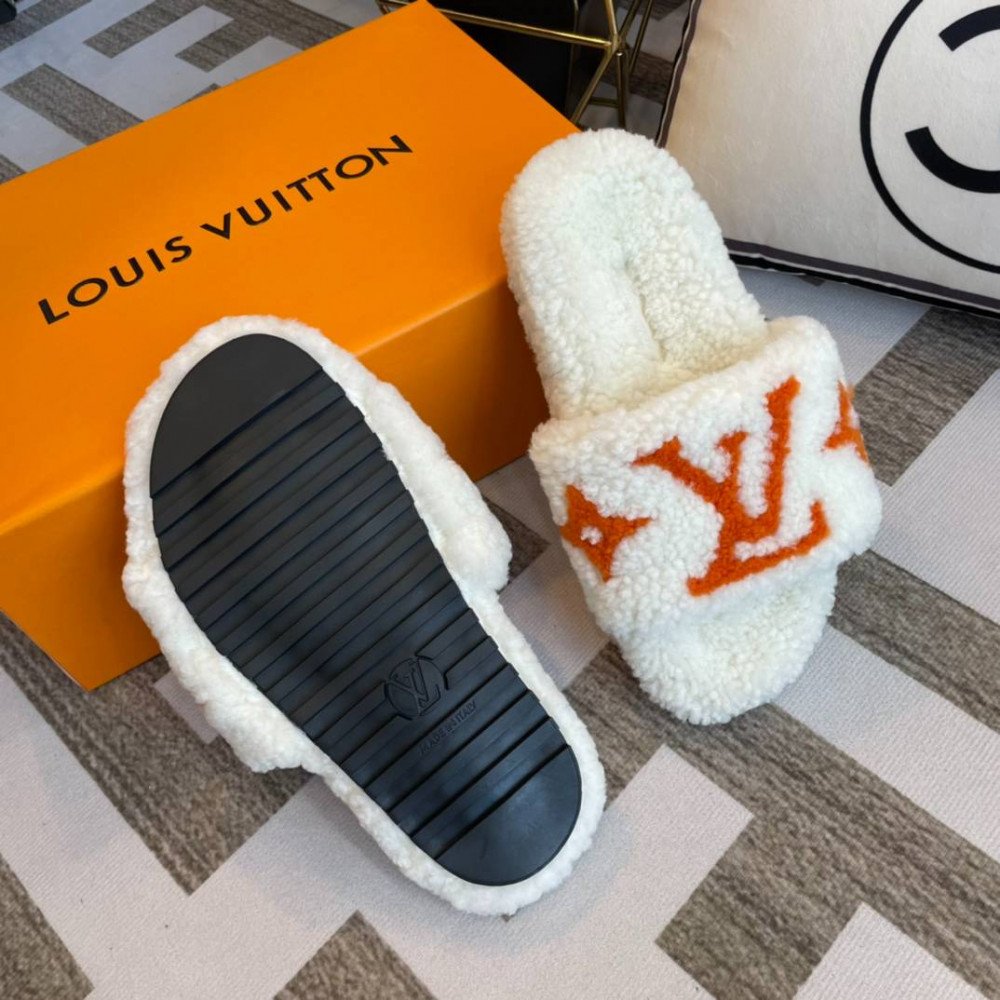 Furry slippers Furry slippers