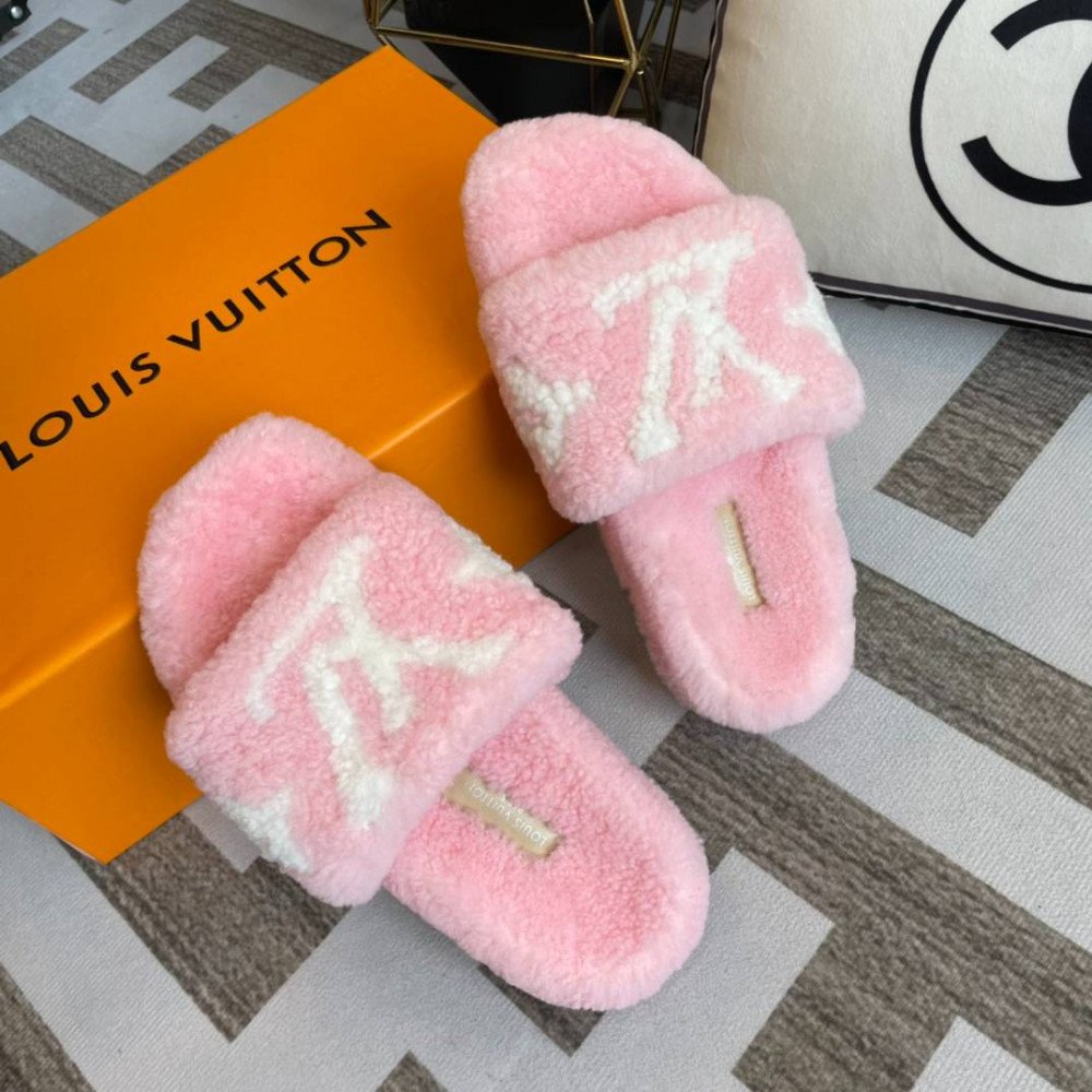 Furry slippers Furry slippers