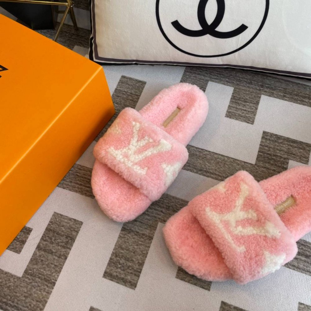 Furry slippers Furry slippers