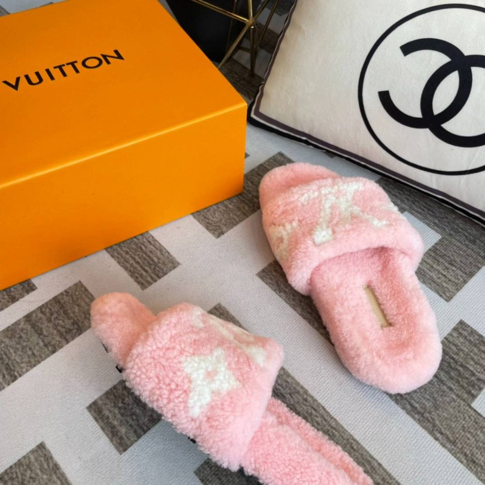 Furry slippers Furry slippers