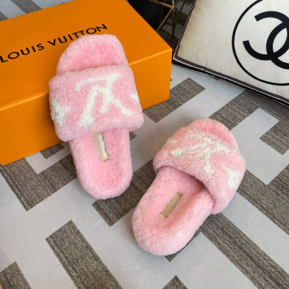 Furry slippers Furry slippers