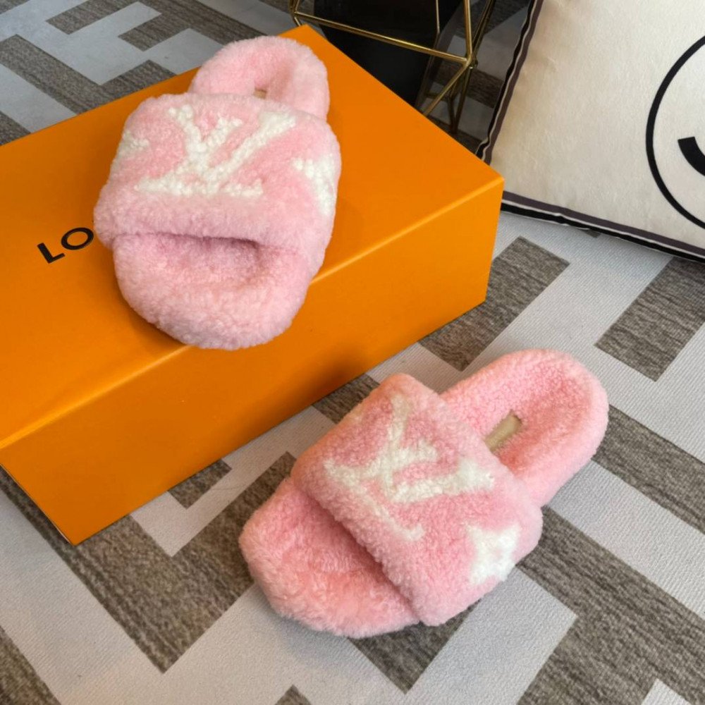 Furry slippers Furry slippers