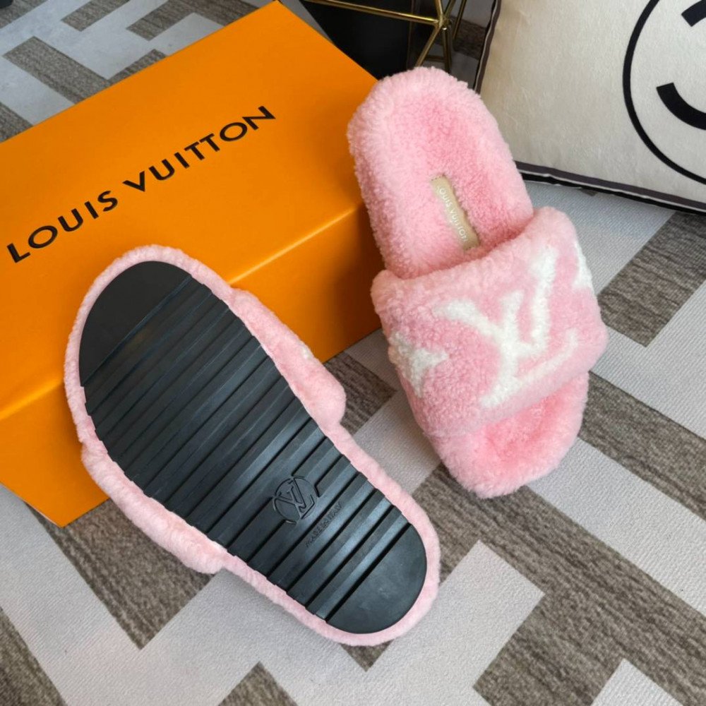 Furry slippers Furry slippers