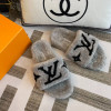 Furry slippers