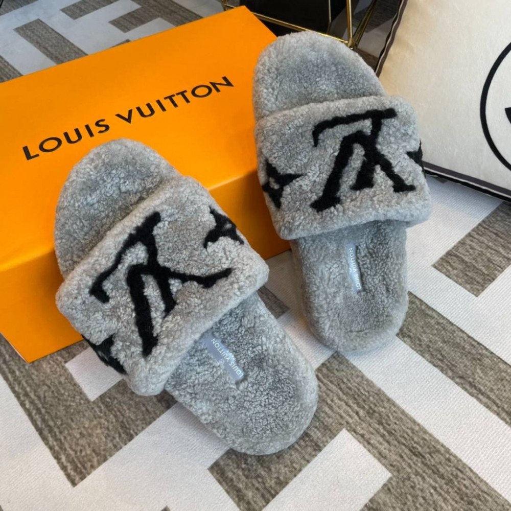 Furry slippers Furry slippers