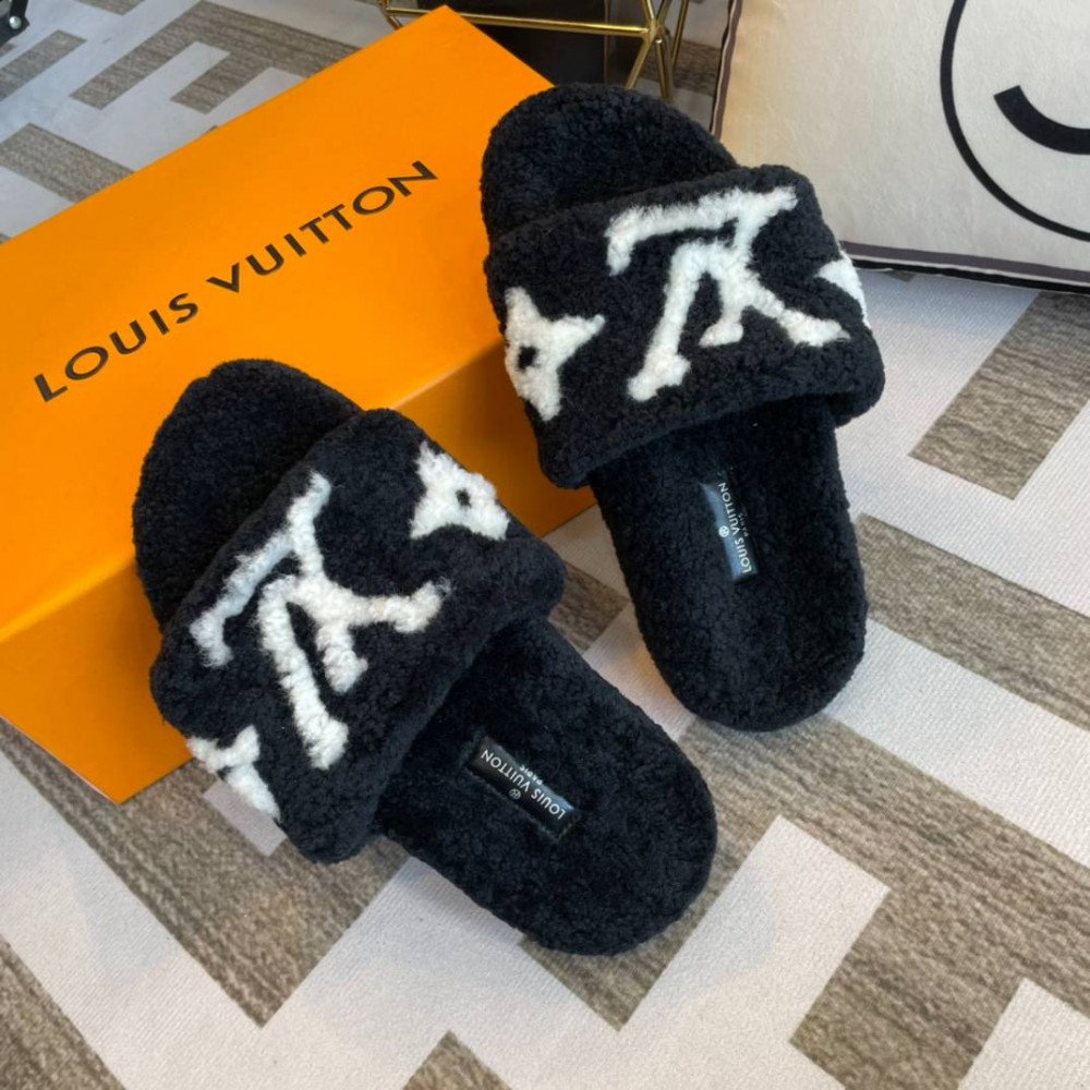 Furry slippers Furry slippers