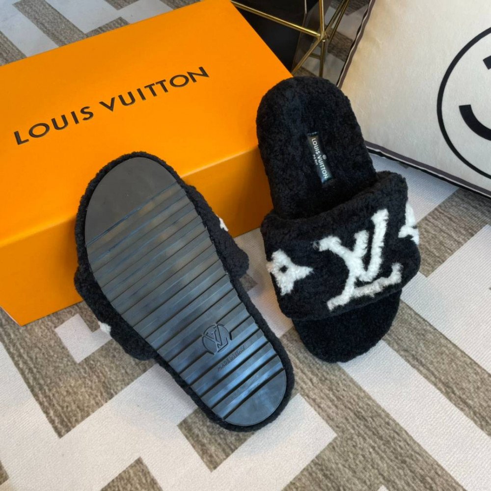 Furry slippers Furry slippers