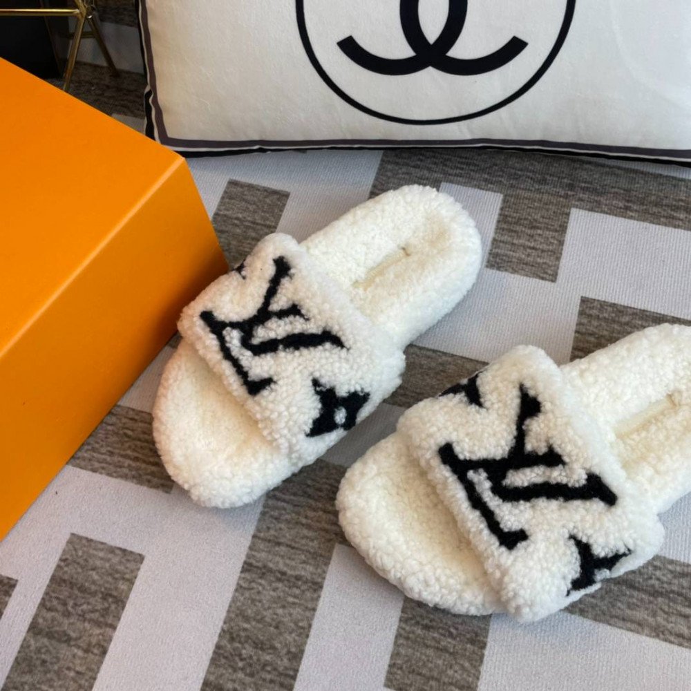 Furry slippers Furry slippers