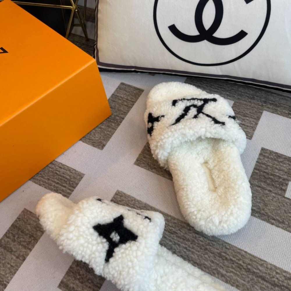Furry slippers Furry slippers
