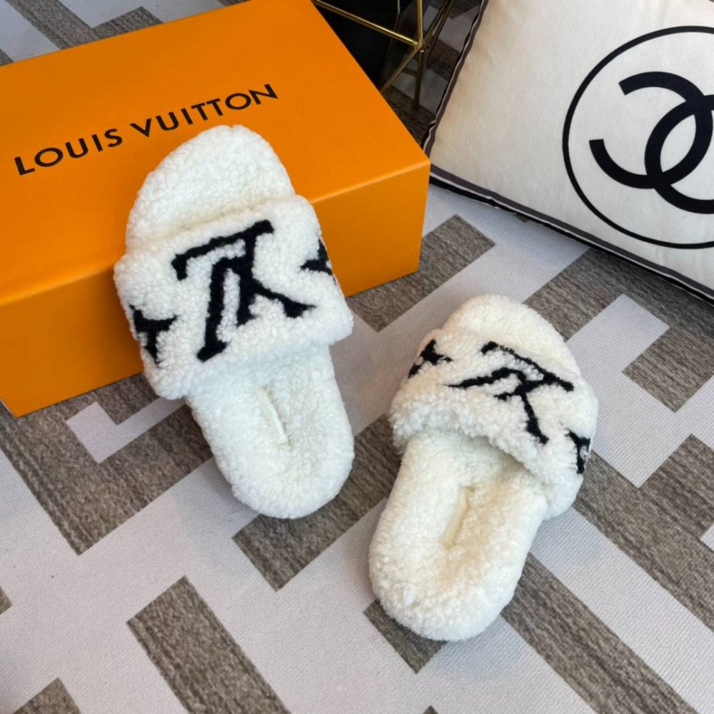Furry slippers Furry slippers