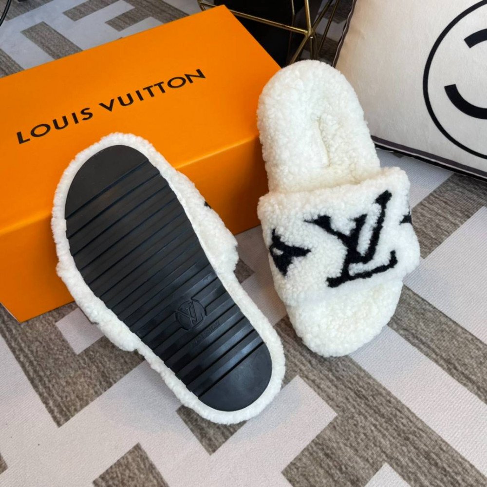 Furry slippers Furry slippers