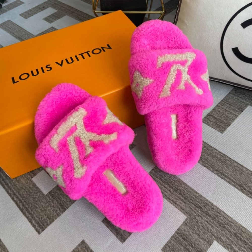 Furry slippers Furry slippers