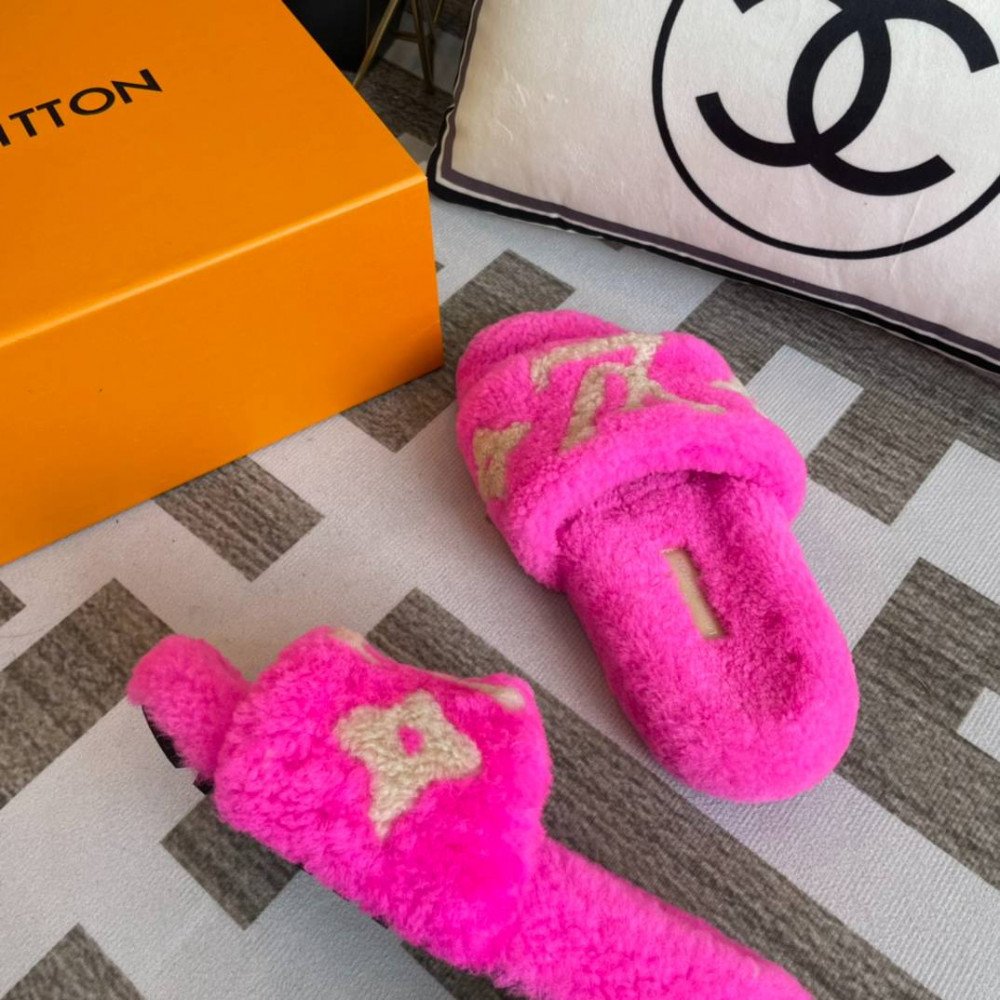 Furry slippers Furry slippers