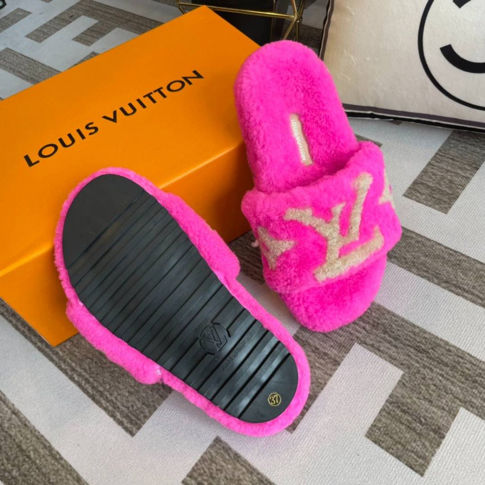 Furry slippers Furry slippers