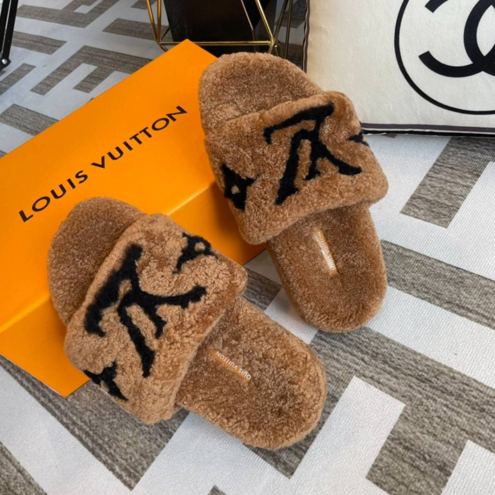 Furry slippers Furry slippers