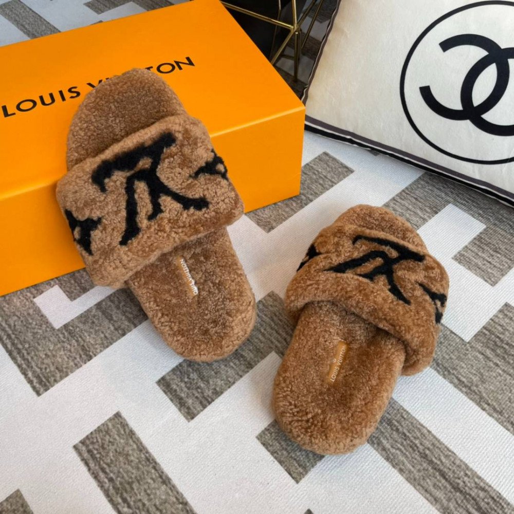 Furry slippers Furry slippers