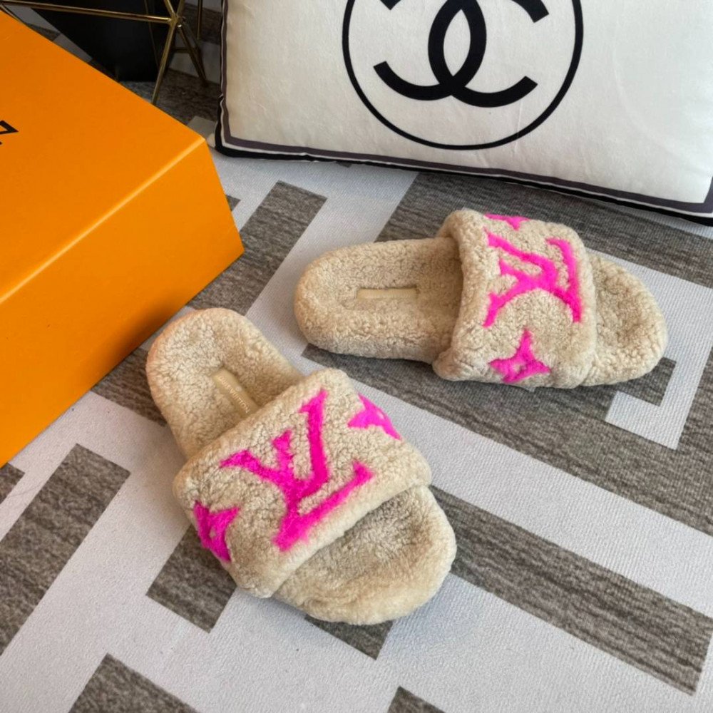 Furry slippers Furry slippers
