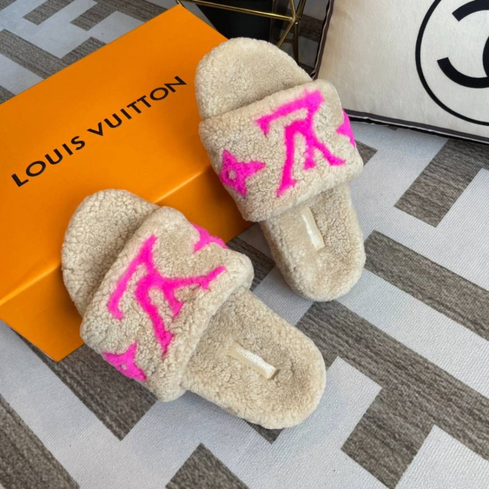 Furry slippers Furry slippers