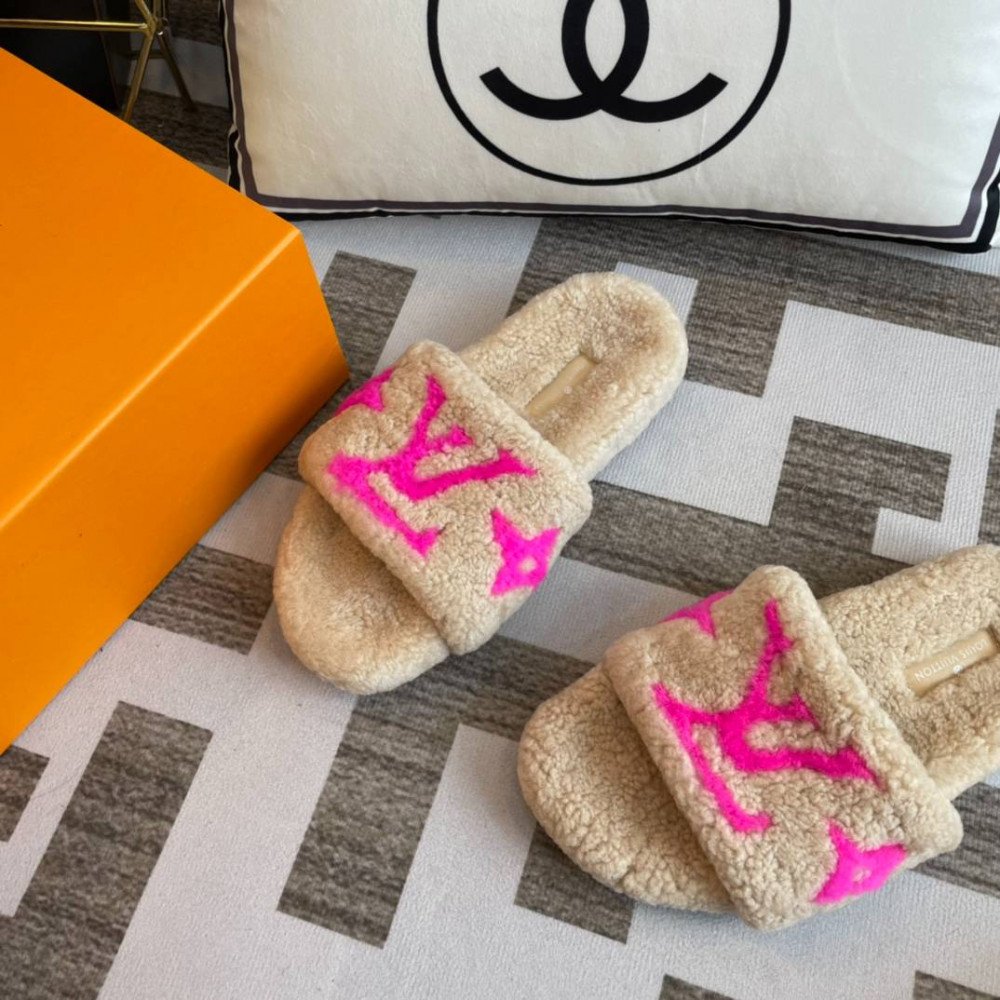 Furry slippers Furry slippers