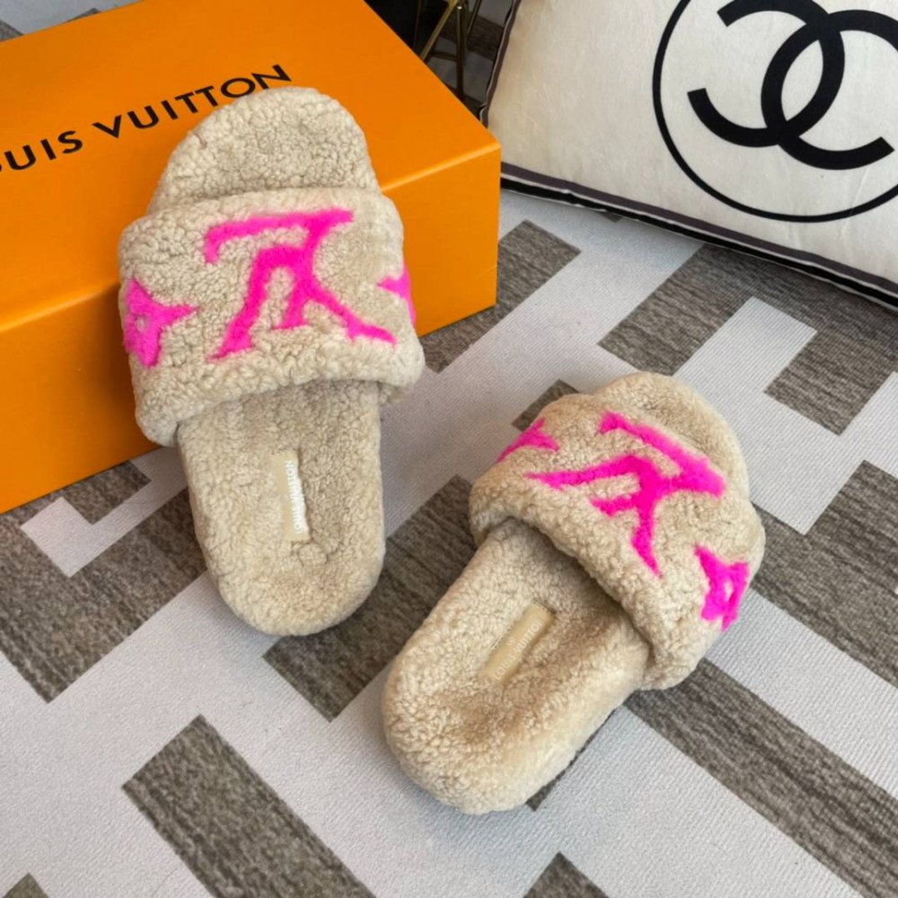 Furry slippers Furry slippers