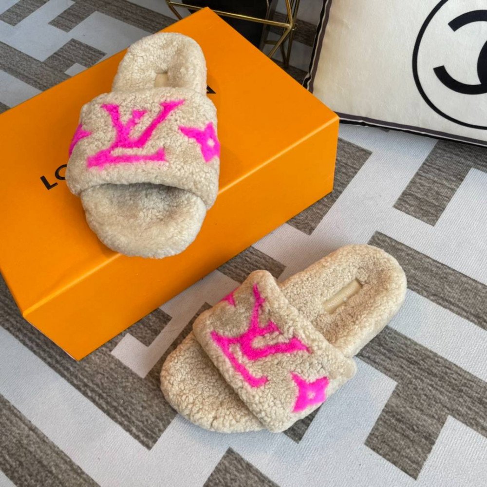 Furry slippers Furry slippers