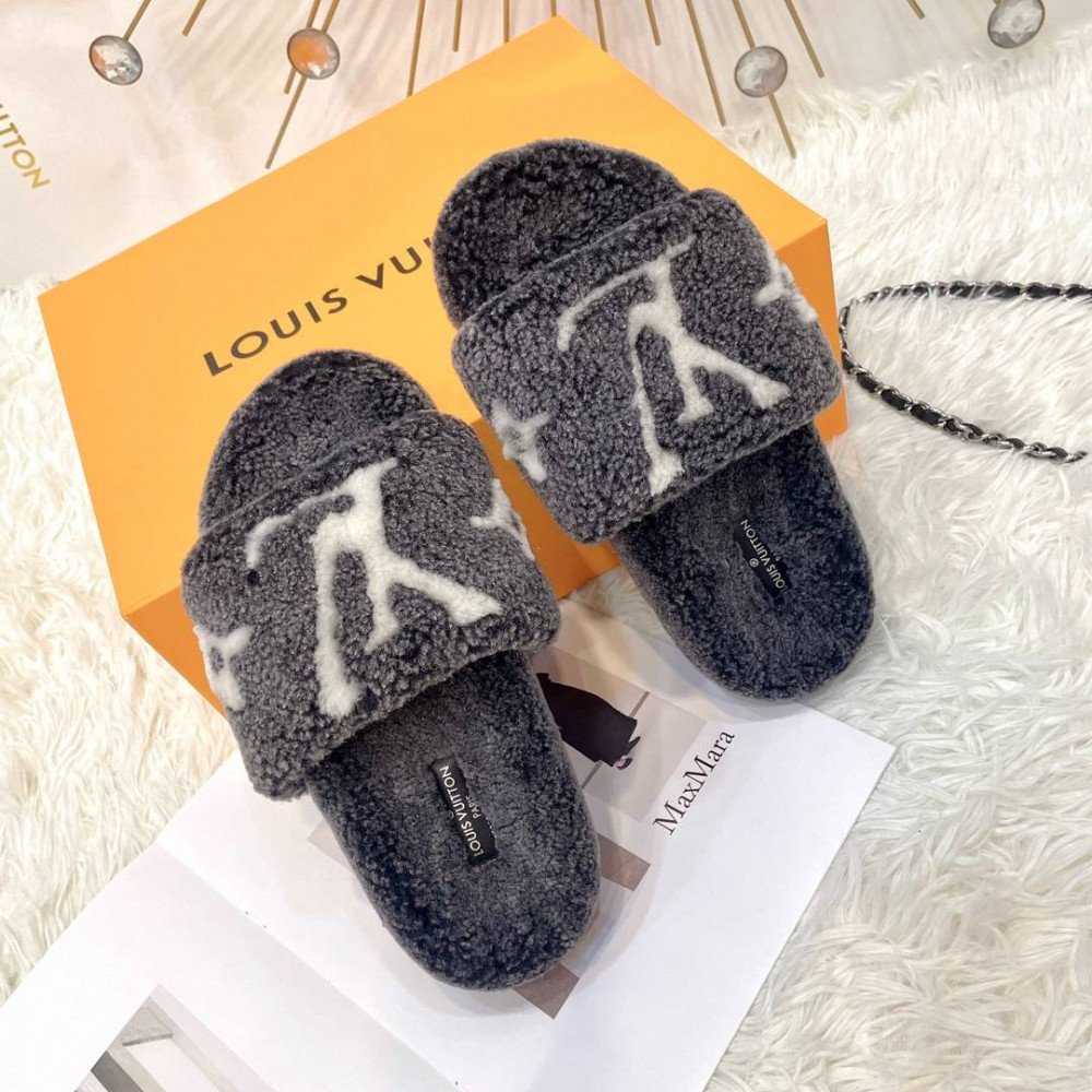 Furry slippers Furry slippers