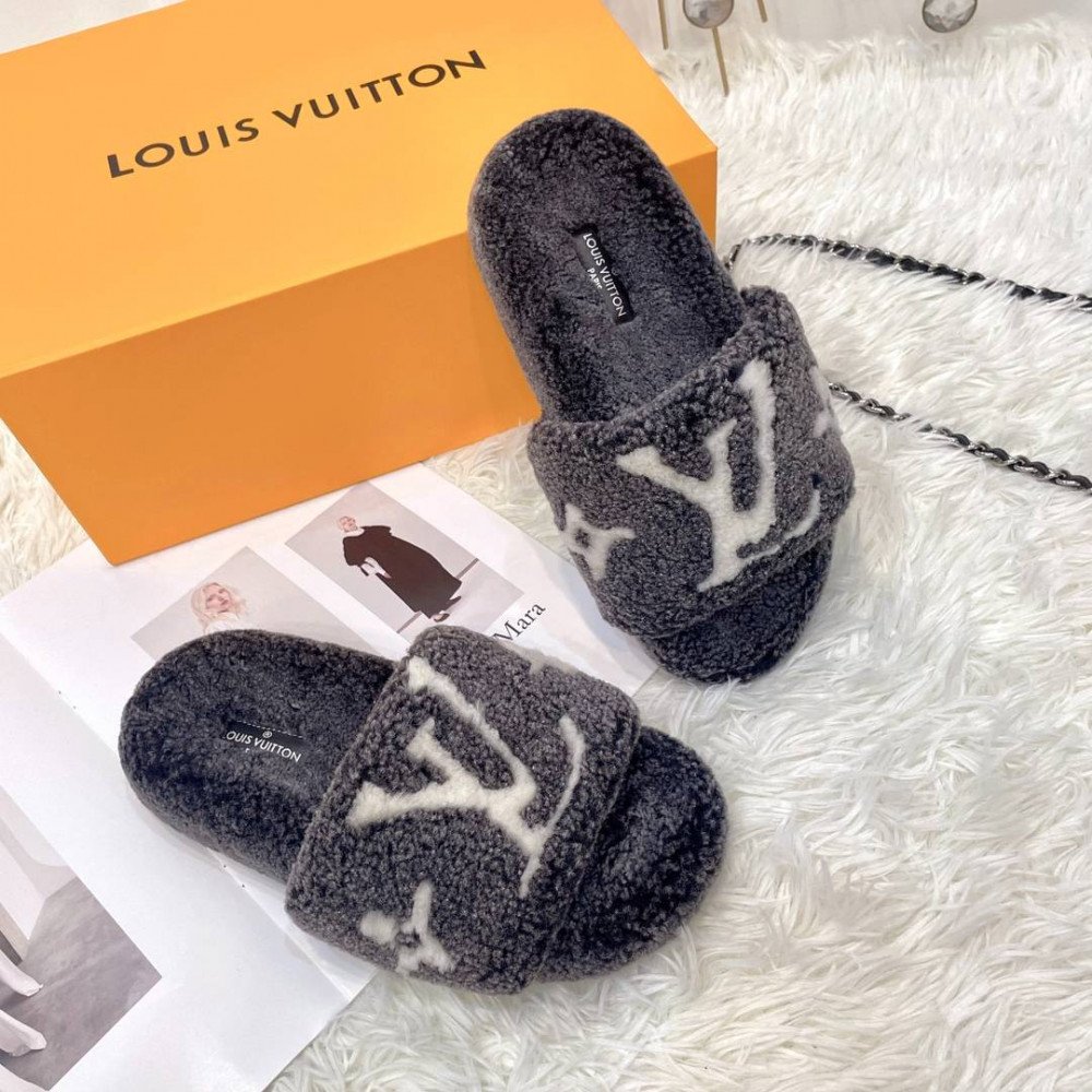 Furry slippers Furry slippers