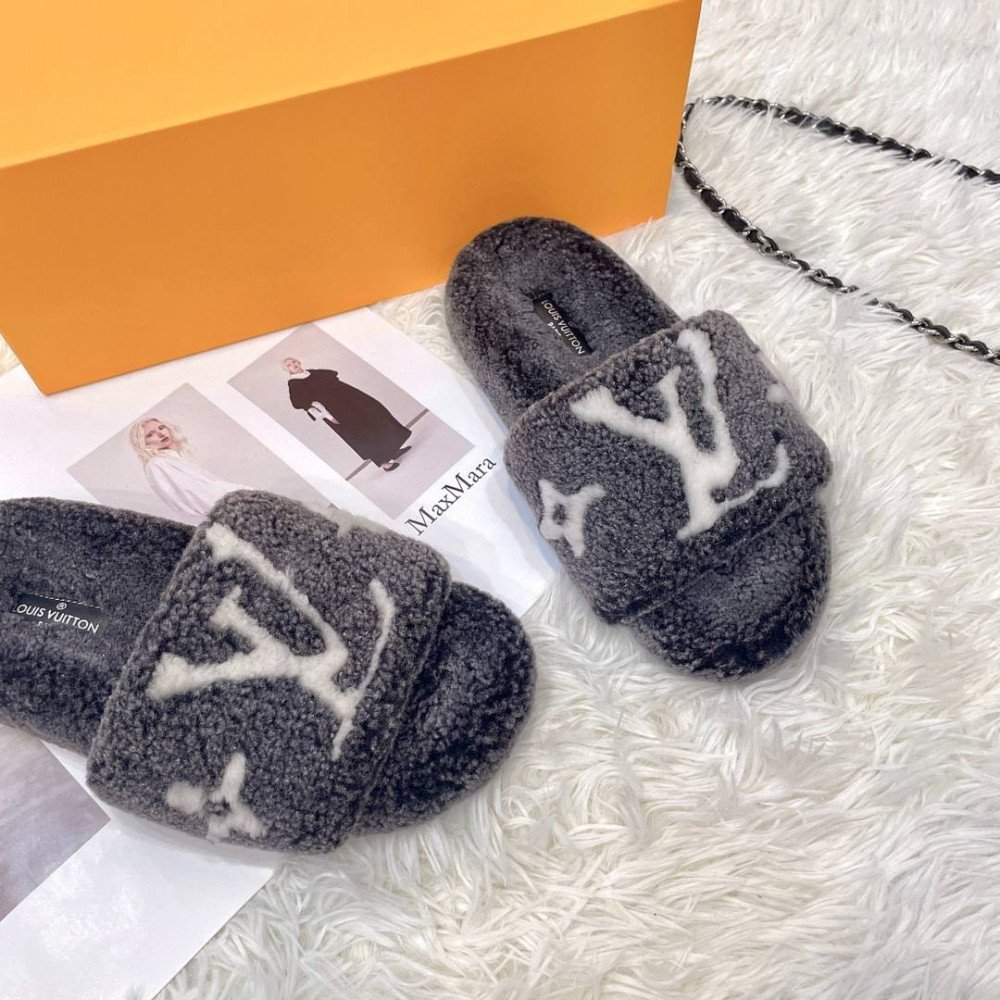 Furry slippers Furry slippers
