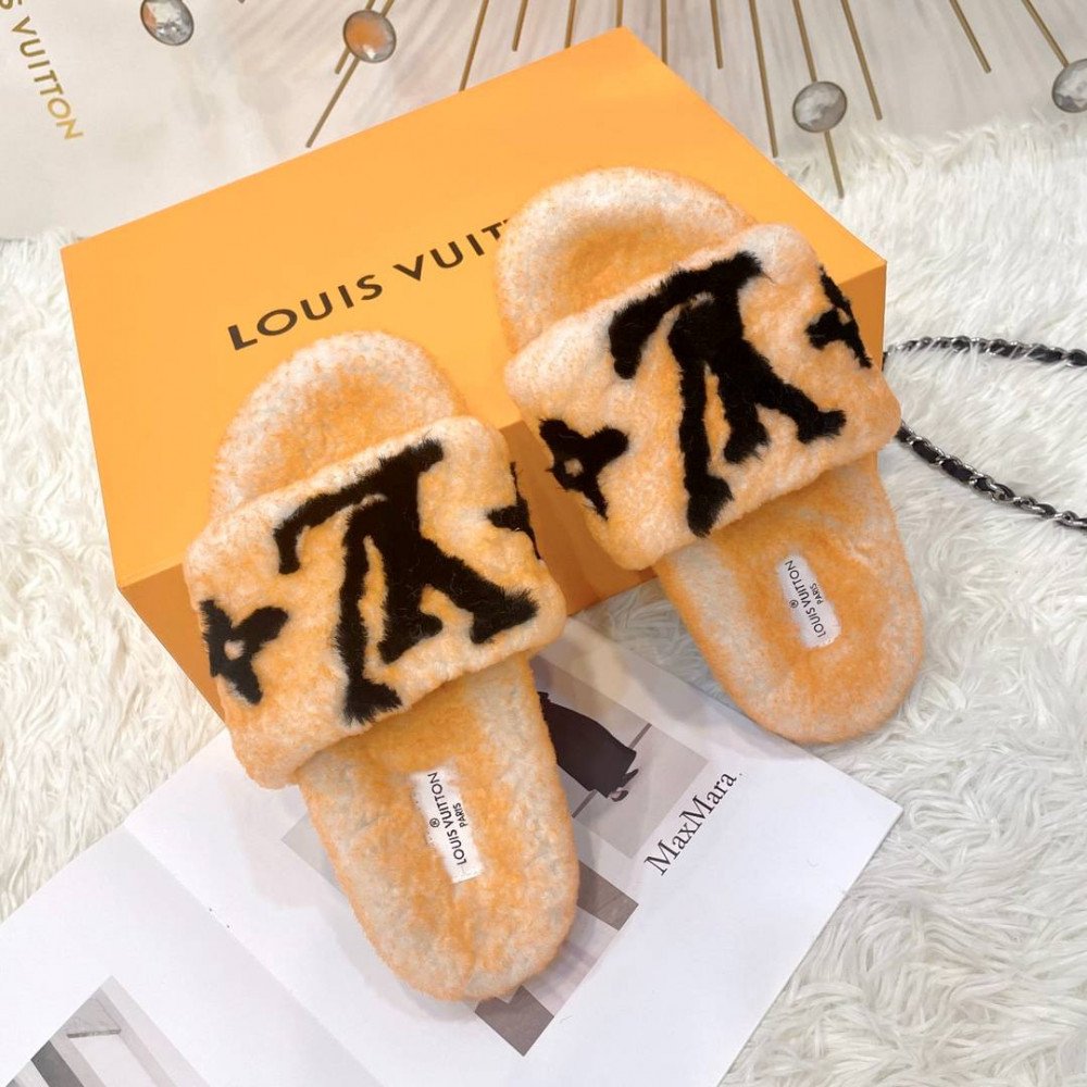 Furry slippers Furry slippers