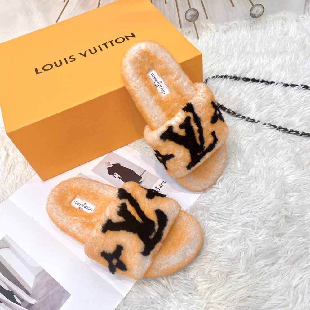Furry slippers Furry slippers