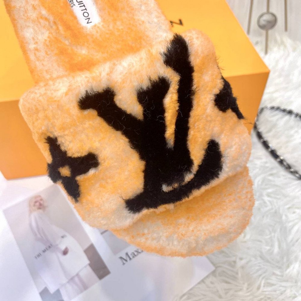 Furry slippers Furry slippers
