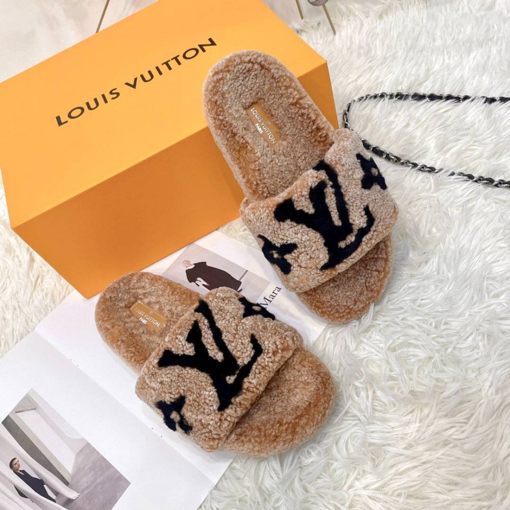 Furry slippers Furry slippers