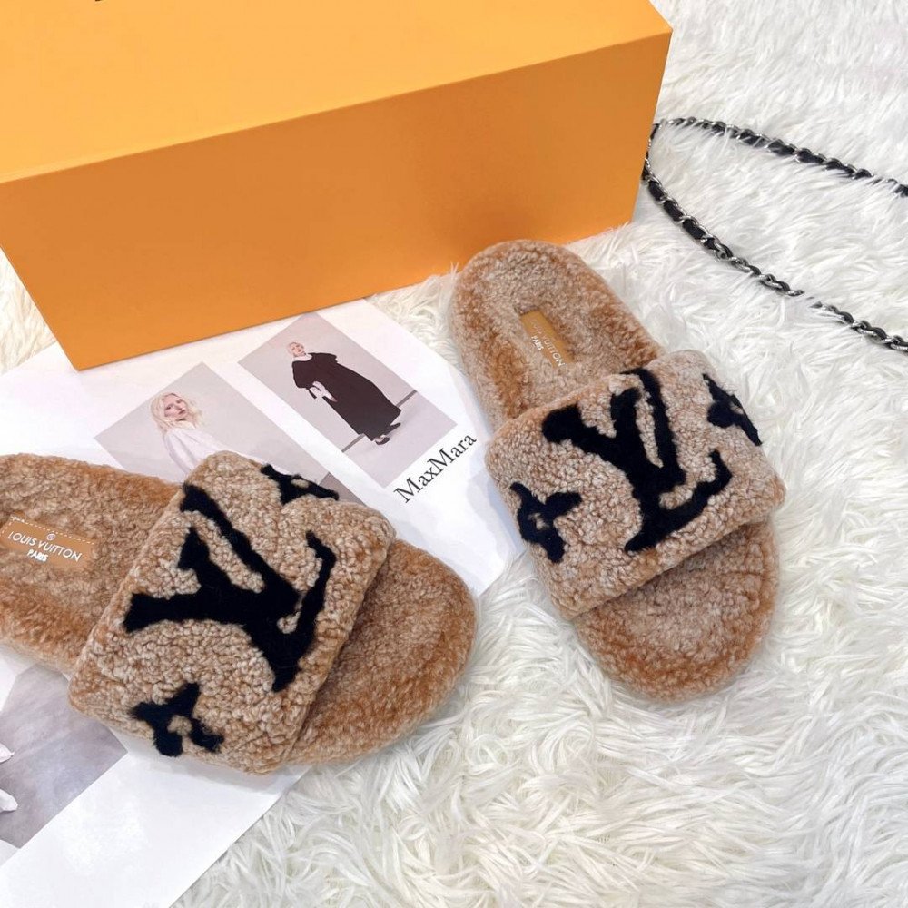 Furry slippers Furry slippers