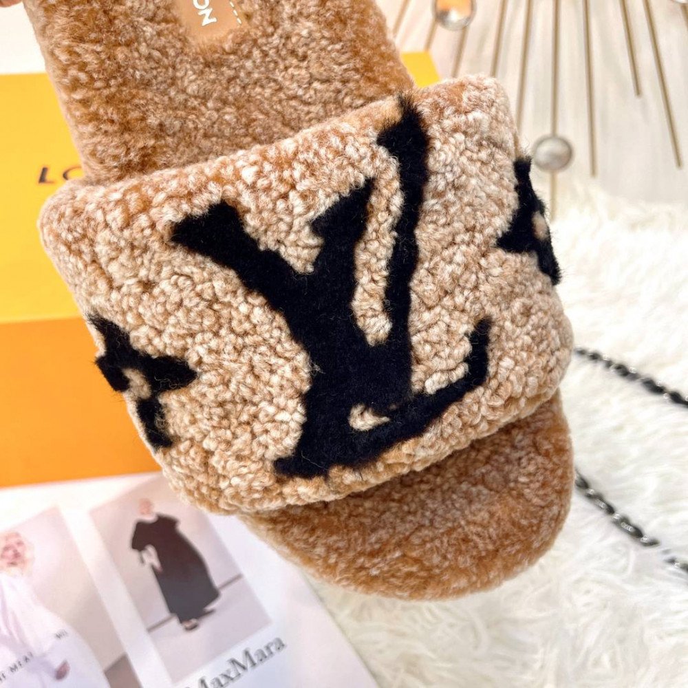 Furry slippers Furry slippers